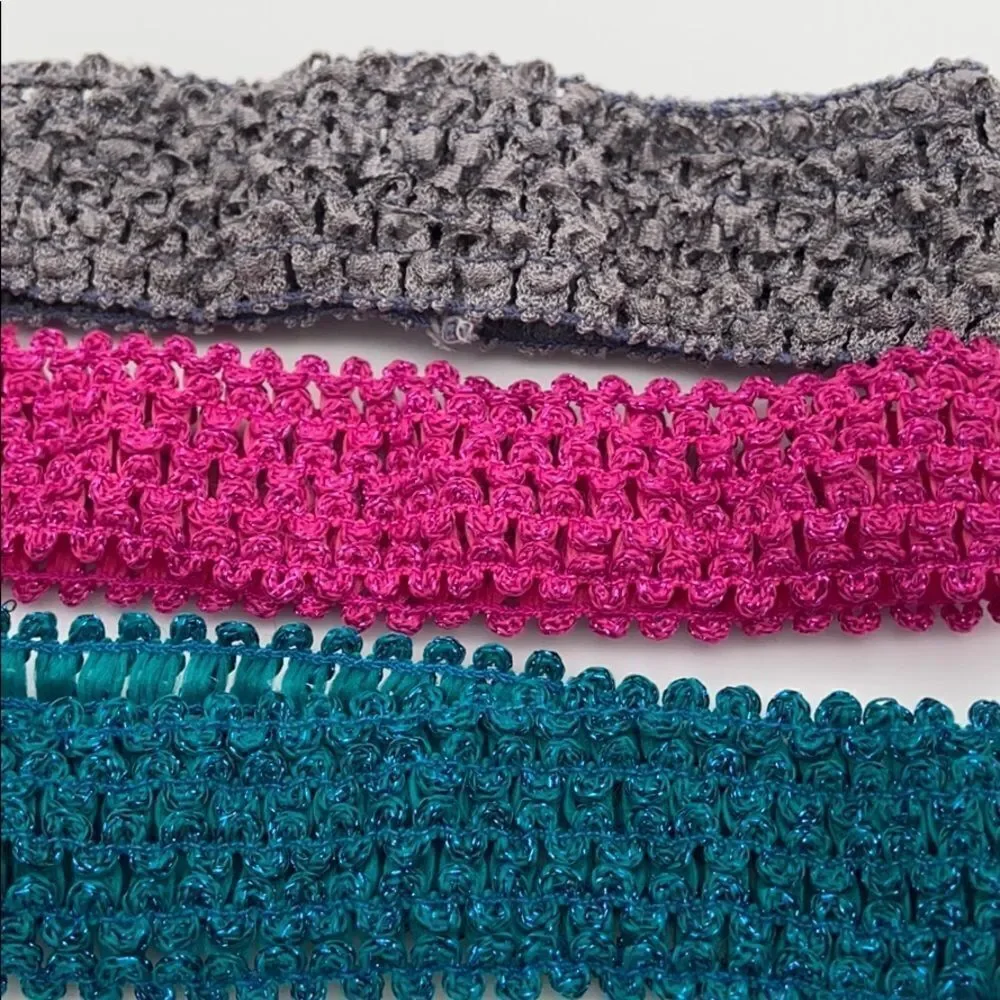 🍭4/$20 Set of 3 Sparkle Headbands